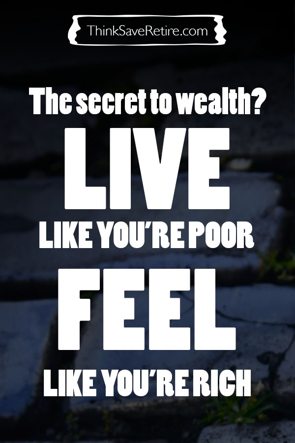 Pinterest: Live like you're poor, feel like you're rich