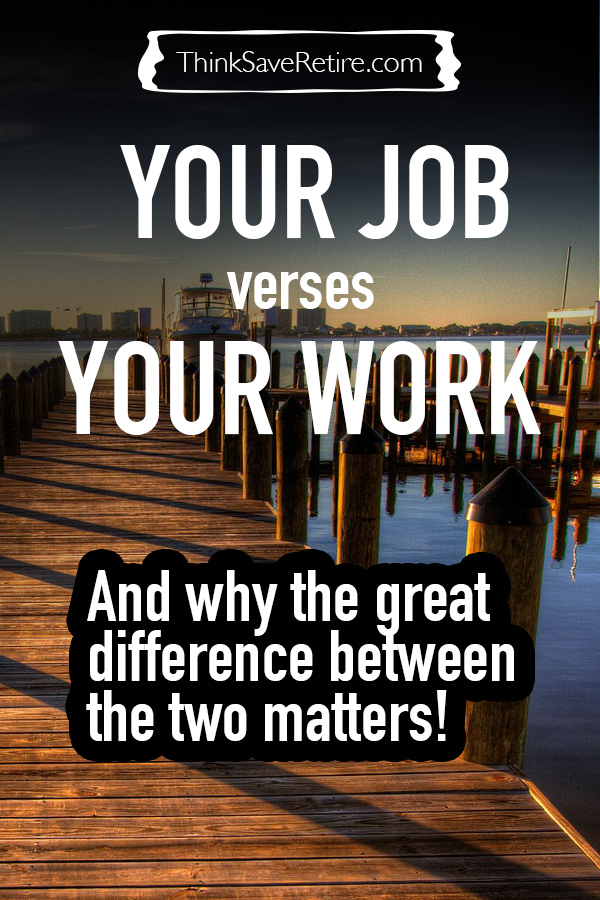 Your Job vs. Your Work - and why the difference matters