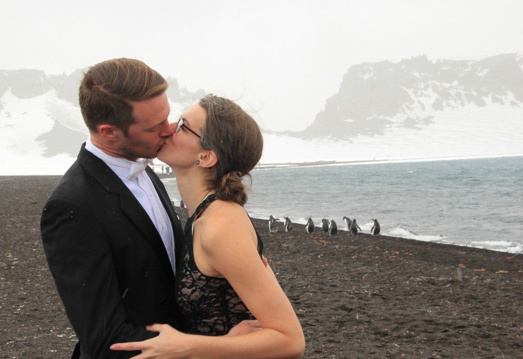 Romantic fun on Antarctica? Why not?!?