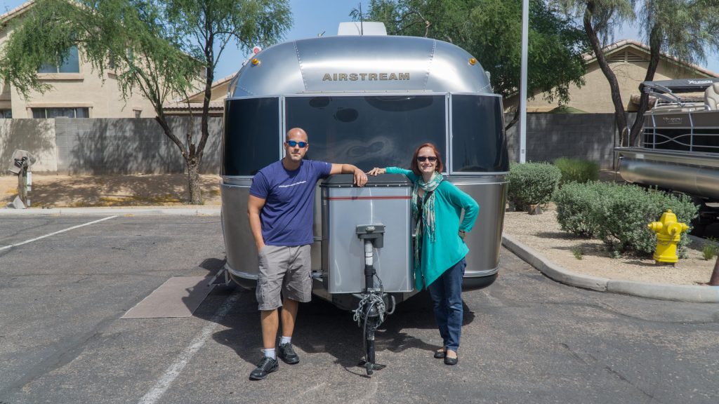 Picking up the Airstream