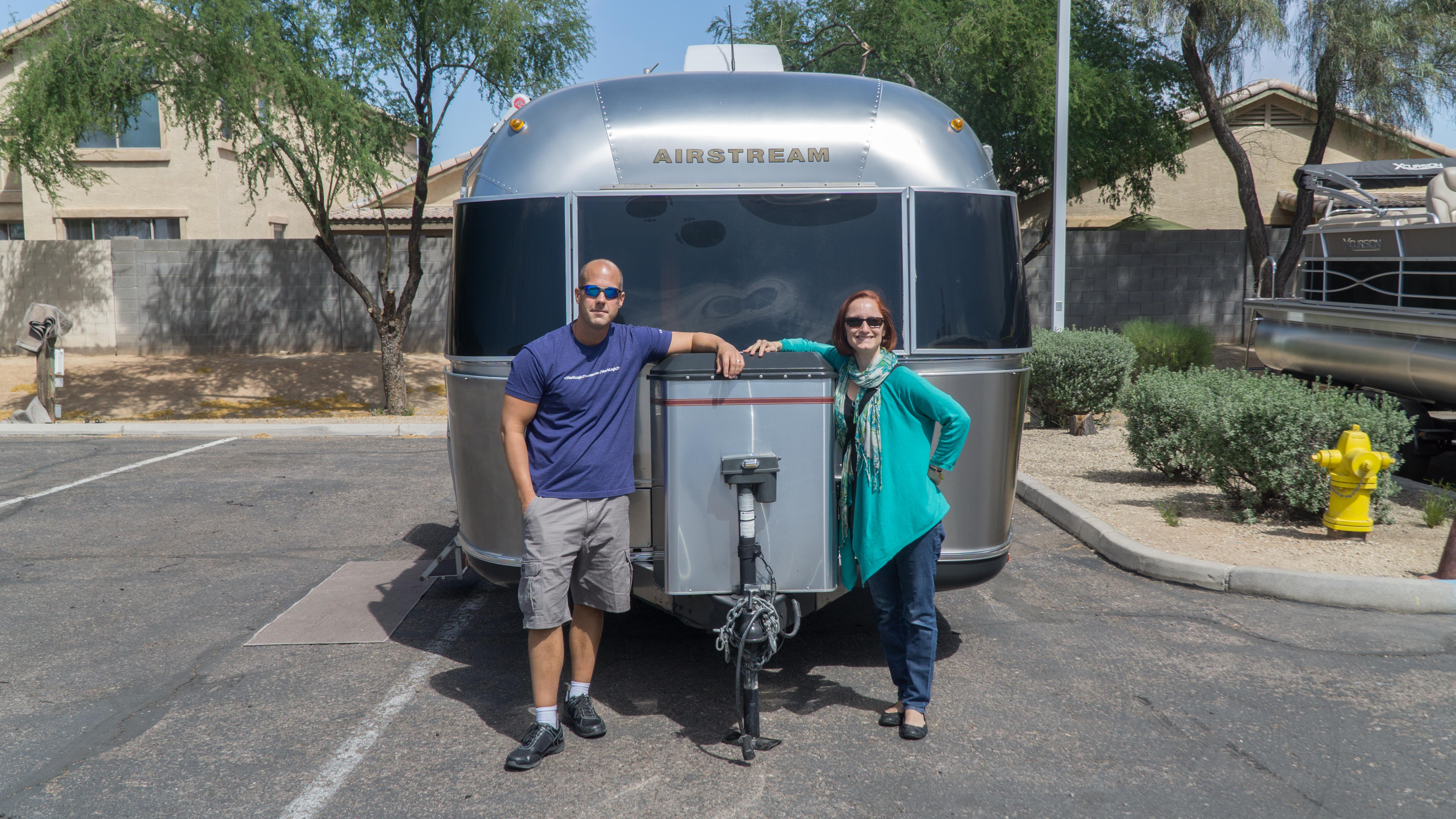 We're Airstreamers, but don't call us trailer trash!