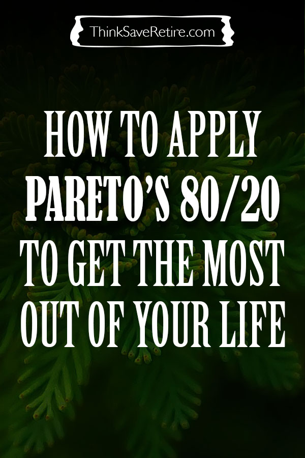 Pinterest: How to apply the Pareto Principle to your life