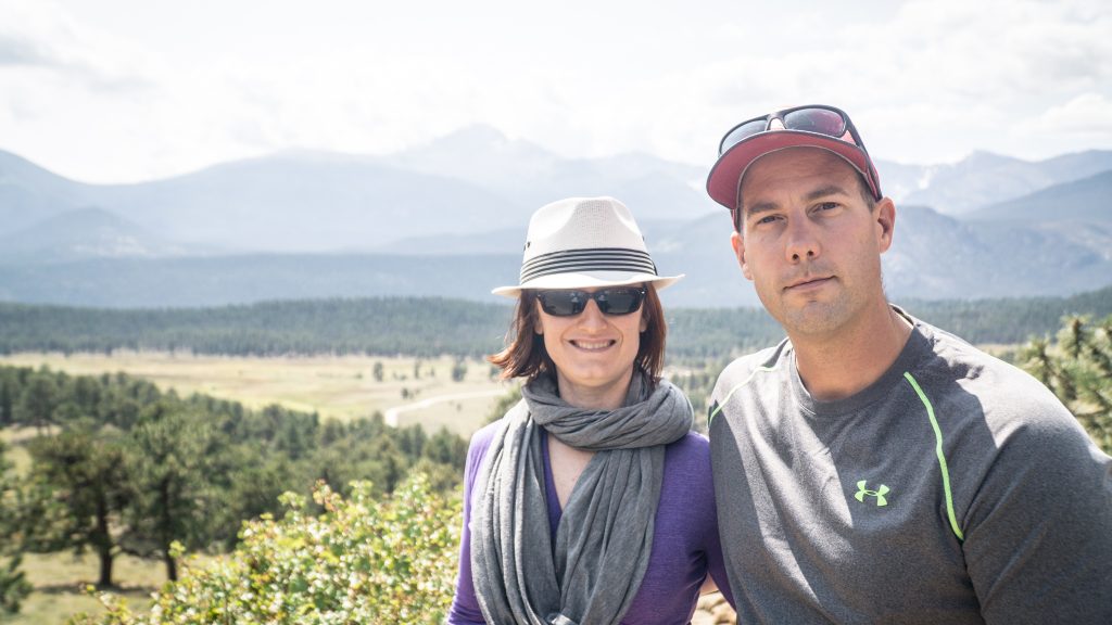 The obligatory selfie in Rocky Mountain National Park