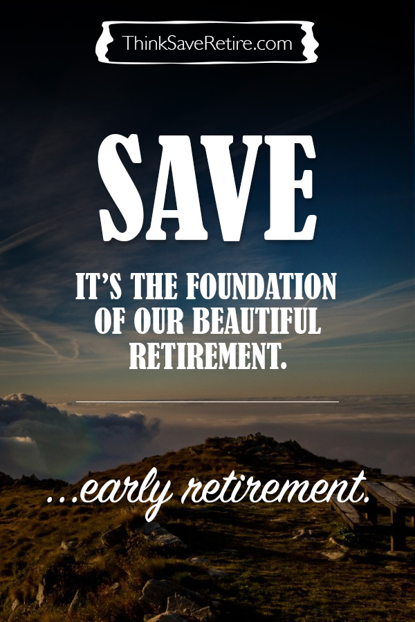 Pinterest: Save money for early retirement