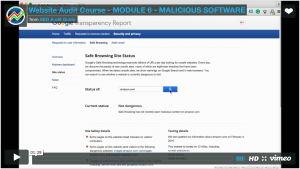 Testing for malicious software