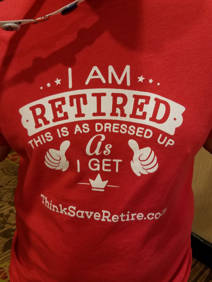 How to retire early? Well, this shirt is optional