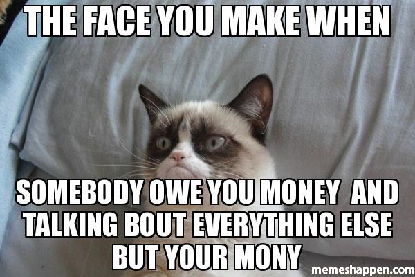 money cat meme