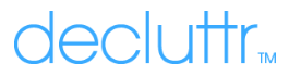 decluttr logo